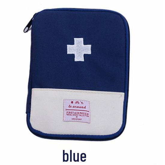 Portable Travel Medicine Bag - Compact First Aid Storage