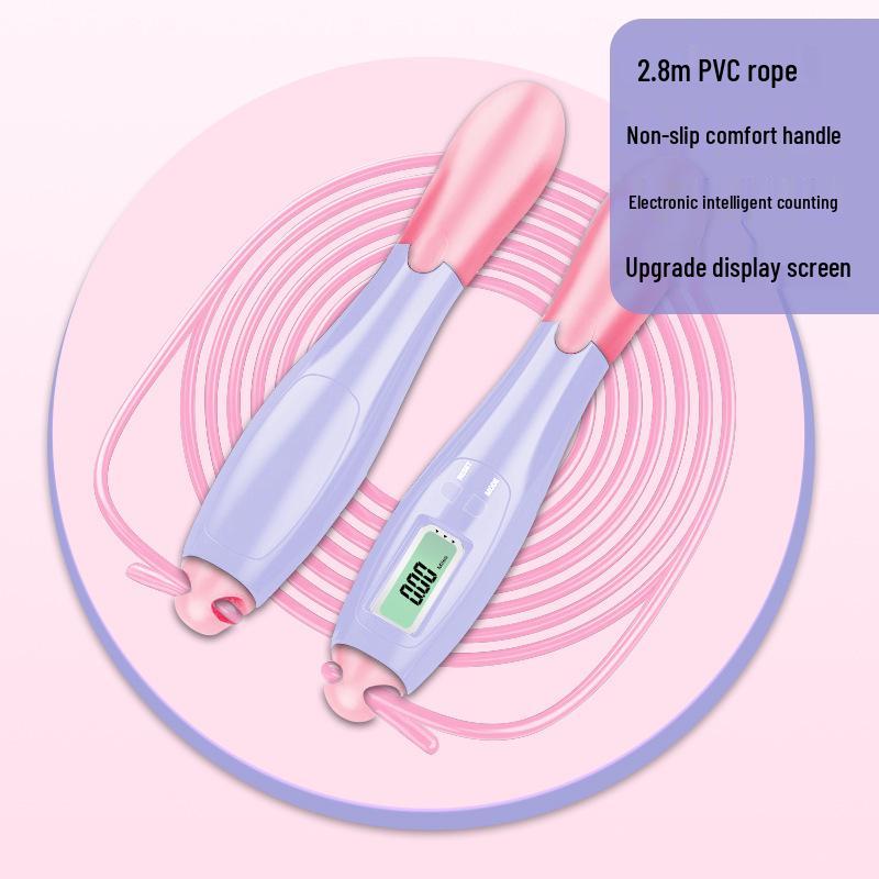 Wireless Cordless Weighted Jump Rope with Large Ball - Smart Fitness for Women