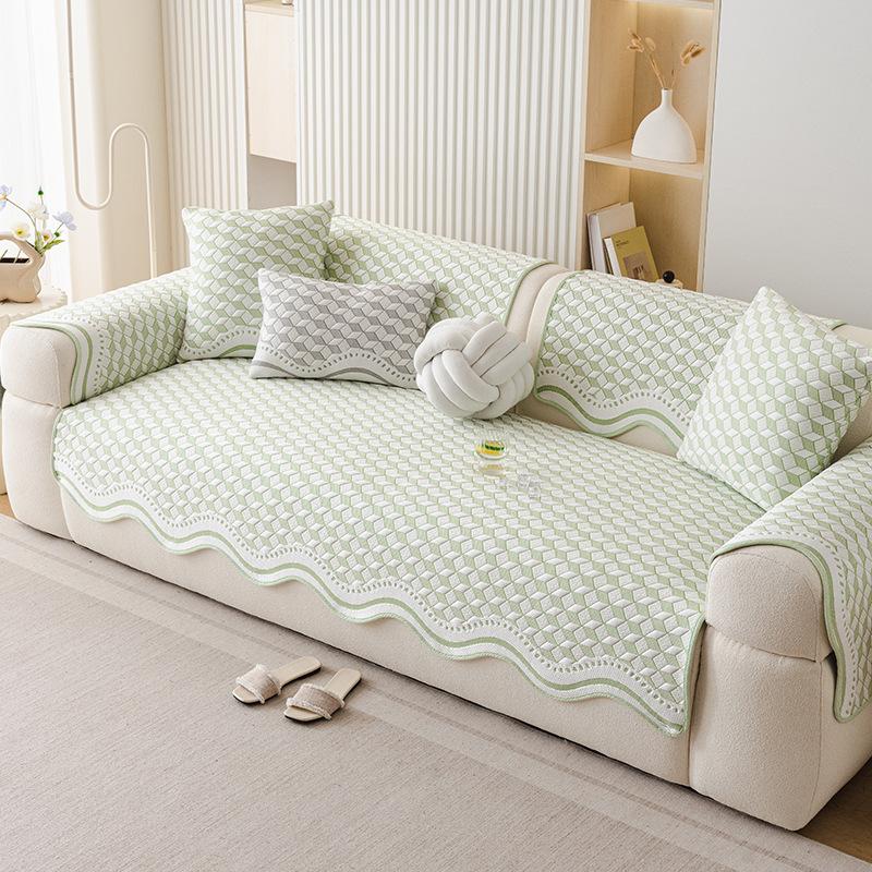 Cool Ice Doudou Special-Shaped Sofa Cushion  New Non-Slip One-Piece Sofa Mat, Summer Straight Seat Cushion