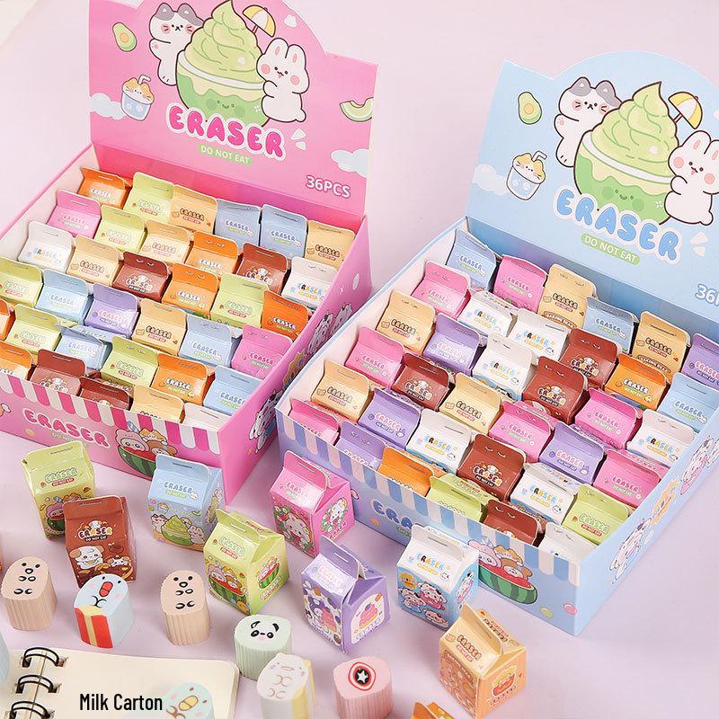 

Милый мультяшный ластик в слепой коробке - Креативные подарки для студентов и приз для детского сада