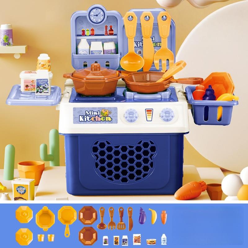 

23/25/32Pcs Simulation Kitchen Tool Role Playing Toys Children Simulated Kitchen Play House Fun Game Early Educational Toy Gift