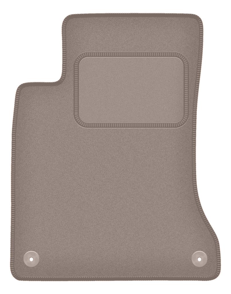 Beige driver's mat for: Mercedes W246 B-Class (2011-2018)
