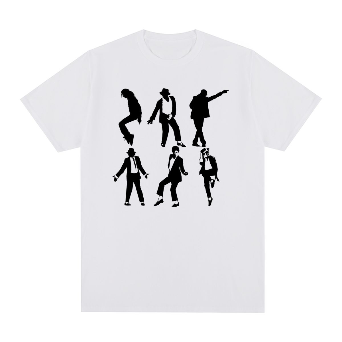 Майкл Джексон Популярный Певец Танец Винтажная Футболка Хлопок Мужская Футболка Новая Футболка Футболка Женские Топы S