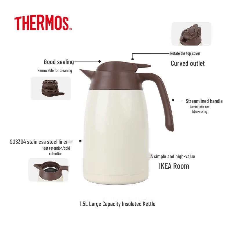 THERMOS THV-1501 Insulated Vacuum Flask