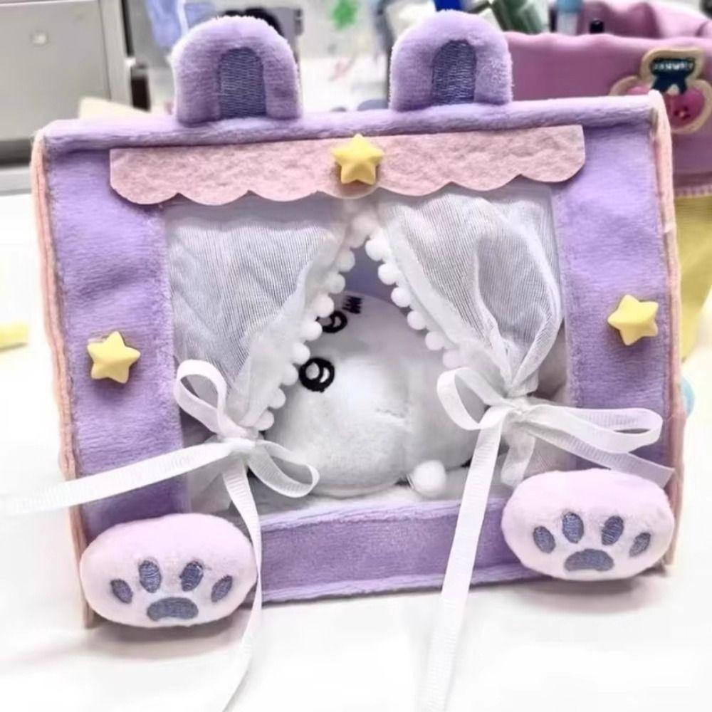 Scene Model Cotton Doll Bed Doll Furniture Doll Sleeping Bed Doll Tent  Dollhouse Accessories