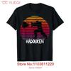 Retro Vintage Hadouken Fighter T Shirt Washed Slightly Homme Streetwear Top For Everyday Wear Designer Clothes Vintage Washed