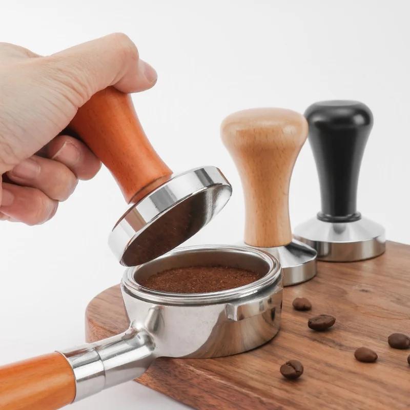 51/53/58mm Espresso Tamper Pulver Maschine Aluminium Kaffee Tampers Für 51mm 53mm 58mm Siebträger