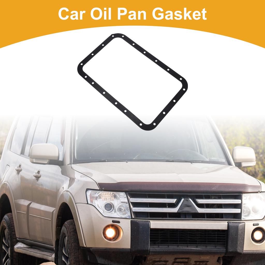 X Autohaux No.MR528836 Car Oil Pan Gasket for Mitsubishi Montero 2001-2006 for Mitsubishi Montero Sport 2001-2004