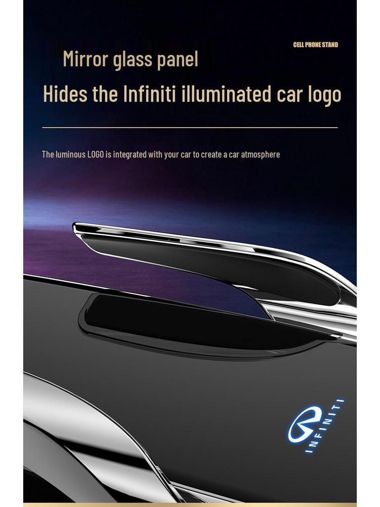 Infiniti Q50L/QX50 Kabellose Schnelllade-Handyhalterung mit intelligenter Induktion