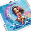 Diamond Painting Princess Moana 5D DIY Diamond Embroidery Mosaic Art Rhinestone Picture Cross Stitch Kits Home Decor