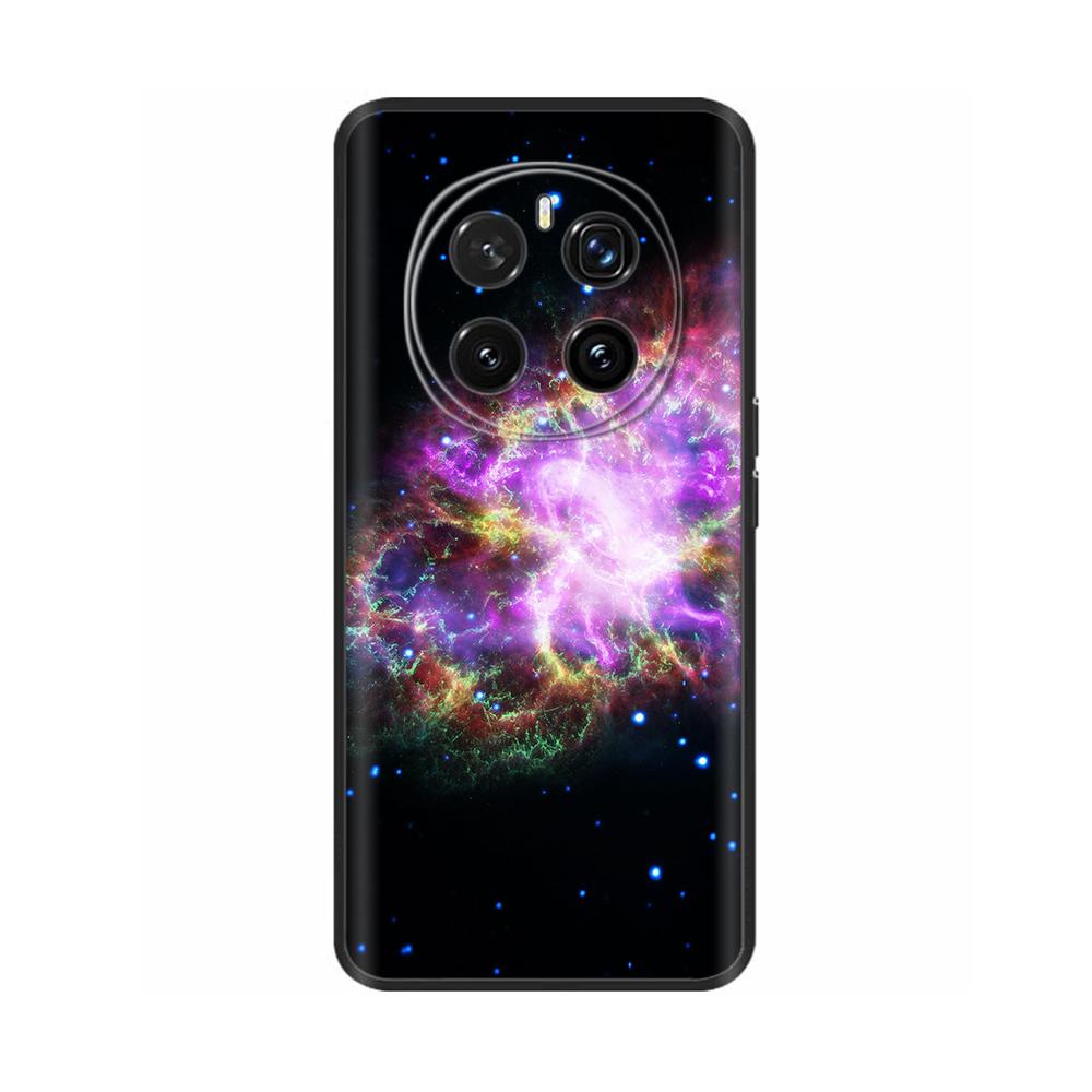 Phone Cases for Honor Magic7 Pro 5G Case Protector Heart Painted Soft Silicon TPU Bumper for Honro MAGIC 7 7Pro Cover Magic7Pro