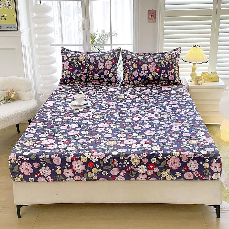 Spannbettlaken mit Gummizug Zebra Streifen Gedruckt Spannbettlaken Queen Size Bettlaken Sets Hohe Qualität Einzelne Laken für Bett