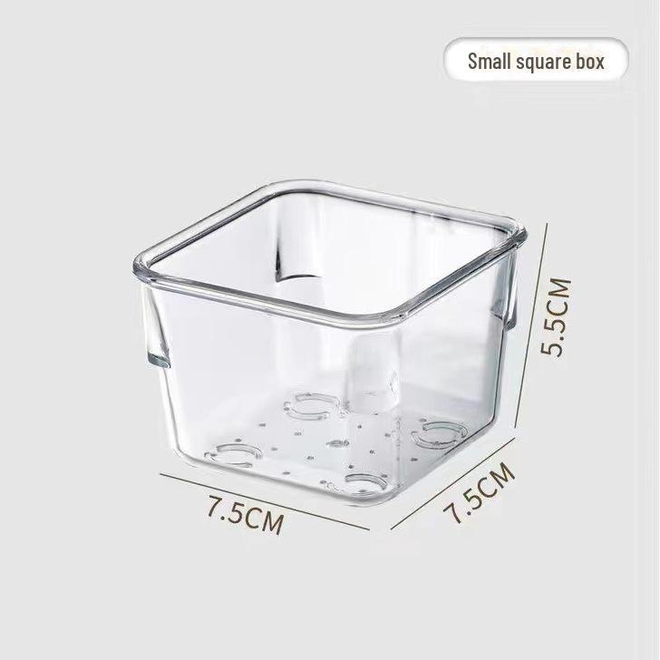 Jewelry Storage Box with Anti-Oxidation for Earrings, Necklaces, and Rings - Transparent Drawer Organizer