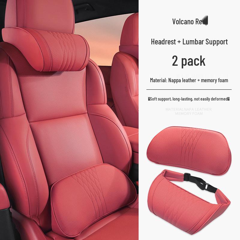 Compatible with 25 Firefly models: Headrest and Lumbar Support for Car Seats, Neck Protection Pillow, Car Interior Décor Accessories.