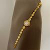 Minimalist Bracelet Watch Literary and Retro Medieval Small Gold Light Luxury High-end Small Plate Women's Watch