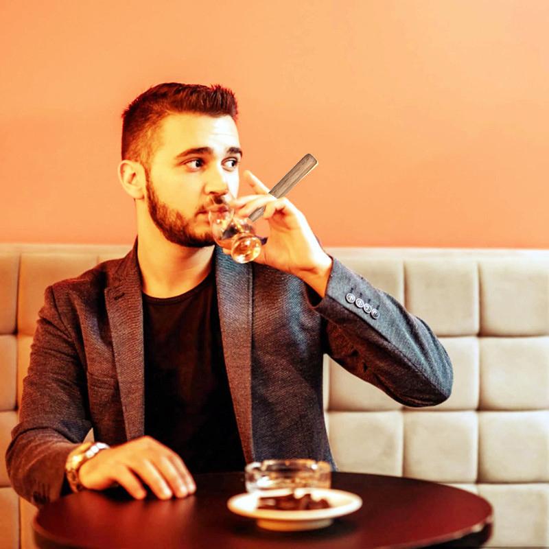 Aromatherapie Inhalator für ätherische Öle Rauchen aufhören Inhalator Stick Holz Persönlicher Diffusor für ätherische Öle mit Faserstäbchen