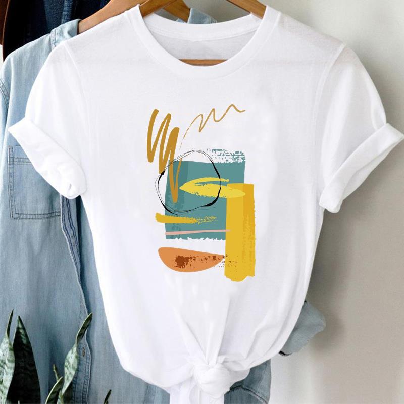 (Asian Size) T Shirt trend lovely cute Fashion Women Tee Clothing Casual Lady Female Top spring summer Printed Graphic Short Sleeve T-shirts