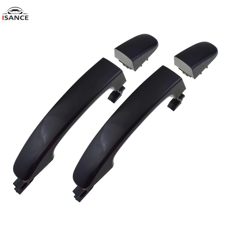 Nuova Maniglia Esterna Porta Nera Anteriore /Posteriore Lato Sinistro /Destro per Ford Ranger Everest T6 T7 Mazda BT50 2012-2020 AB3921218A14AC
