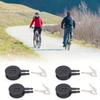 4 Pairs Easy To Install Disc Brake Pads Bike Disc Brake Pads for BB5/ M446 Bicycle Replacement