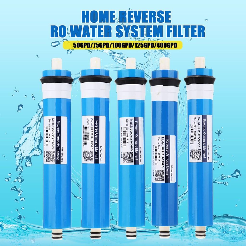 Blue 50-400GPD RO Membrane Replacement Filter Kitchen Household Reverse Osmosis Water System Filter Water Purifier Drinking Treatm 300x60mm