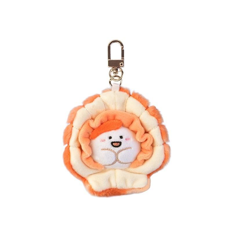 Marine Collection Plush Shrimp And Fish Bag Charm With Cute Animal Design For Girls