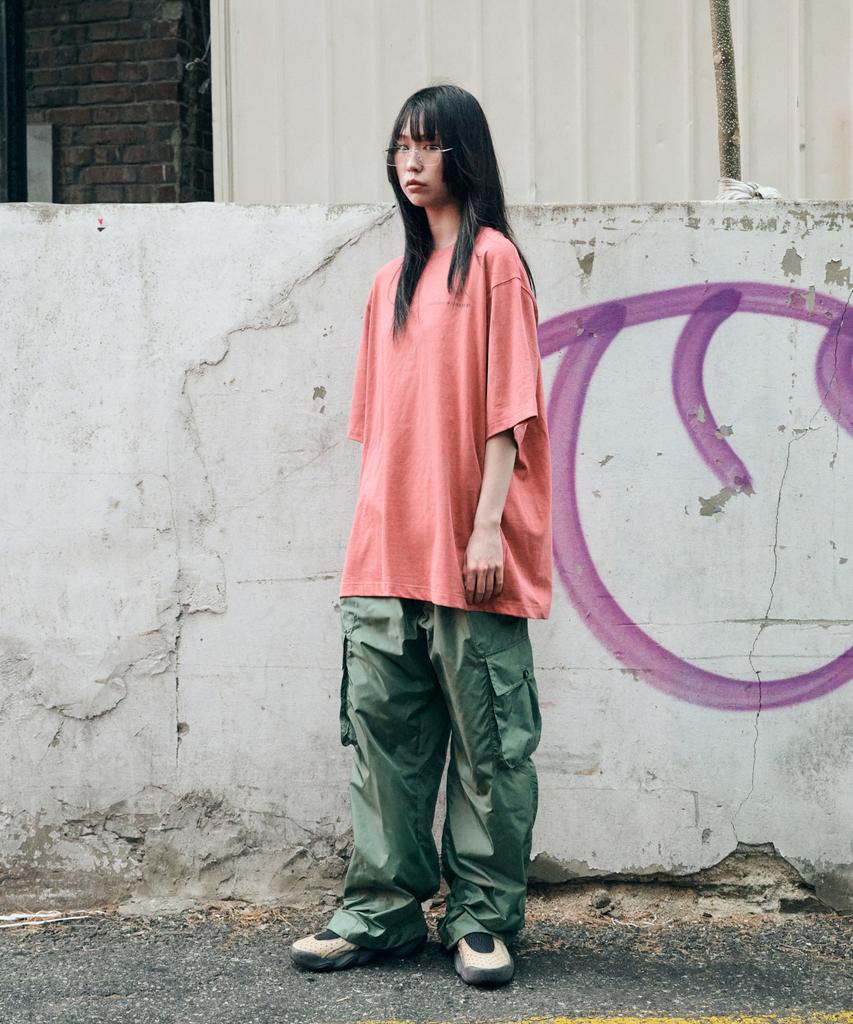 Nontai Light Flap Pocket Cargo Pants (Khaki)