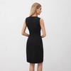 Summer Sleeveless V Neck Dress Women Simple Fashion Commuter Spring Dress