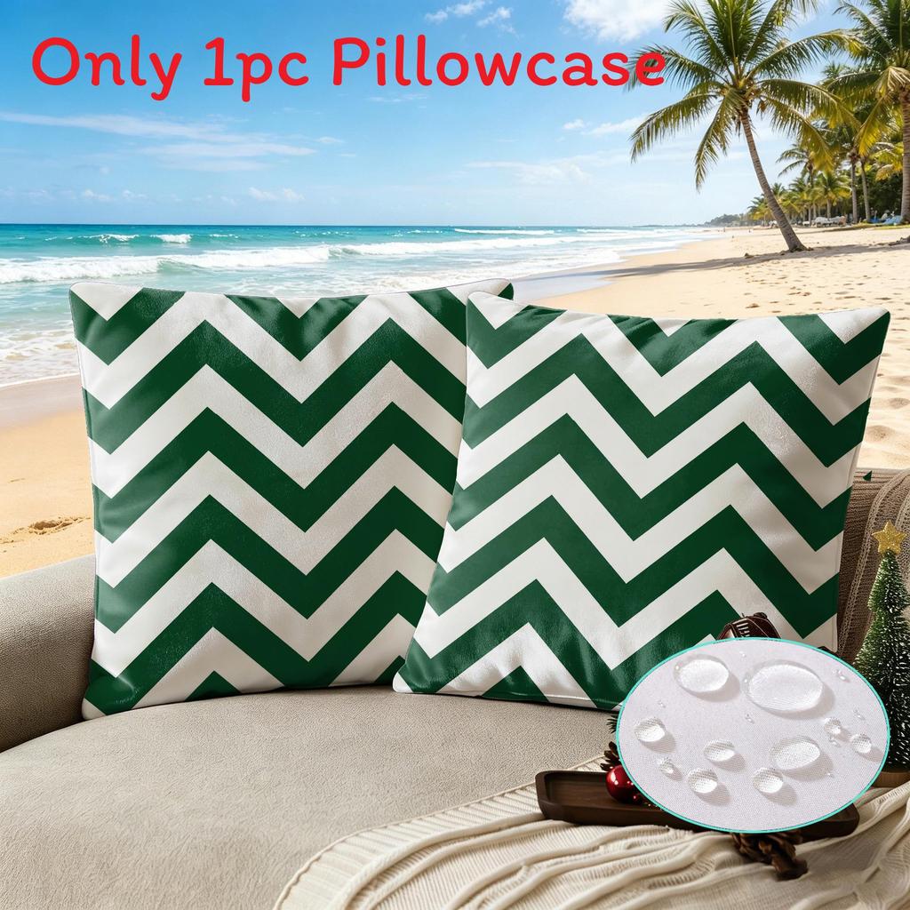 Modern Minimalist Polyester Waterproof Pillow Cover With Digital Print For Living Room Decor