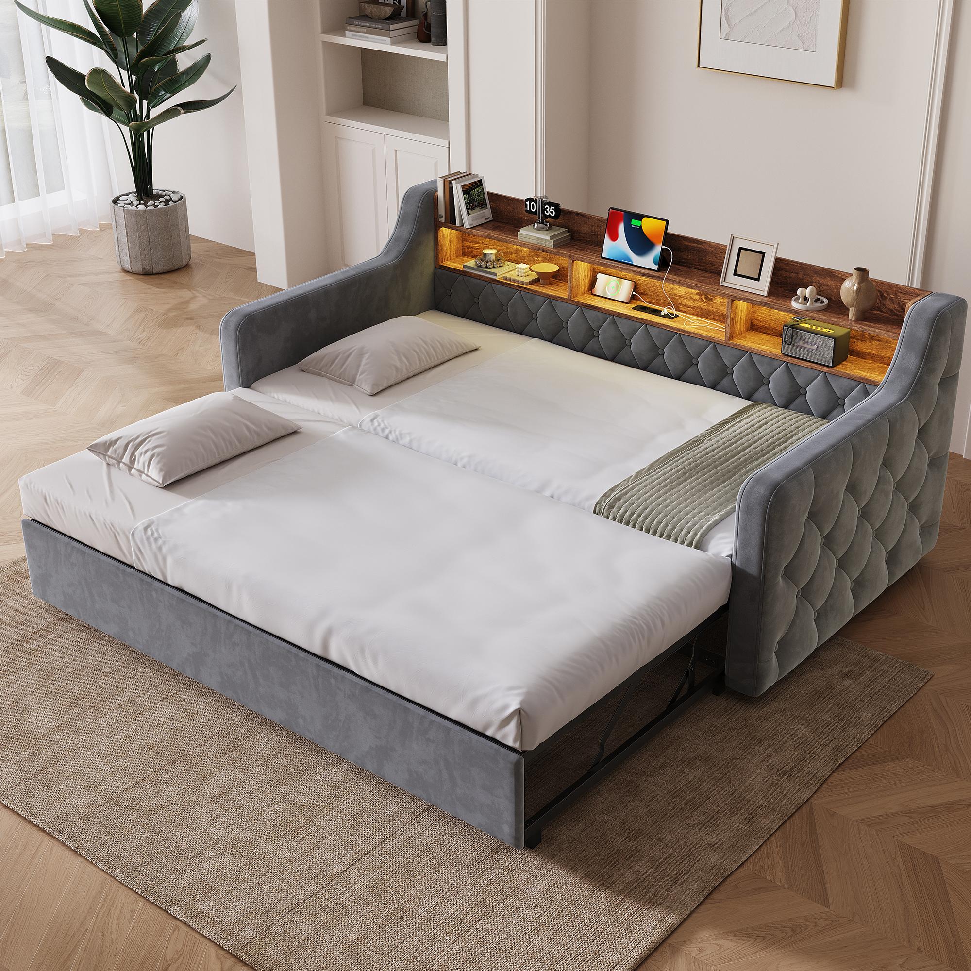 Sleeper Sofa 90x190 cm with Pull-Out