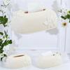 Luxury European Rose Carved Tissue Box Holder,electroplated Tissue Box Suitable Fordining Tables,living Rooms,bedrooms,kitchens