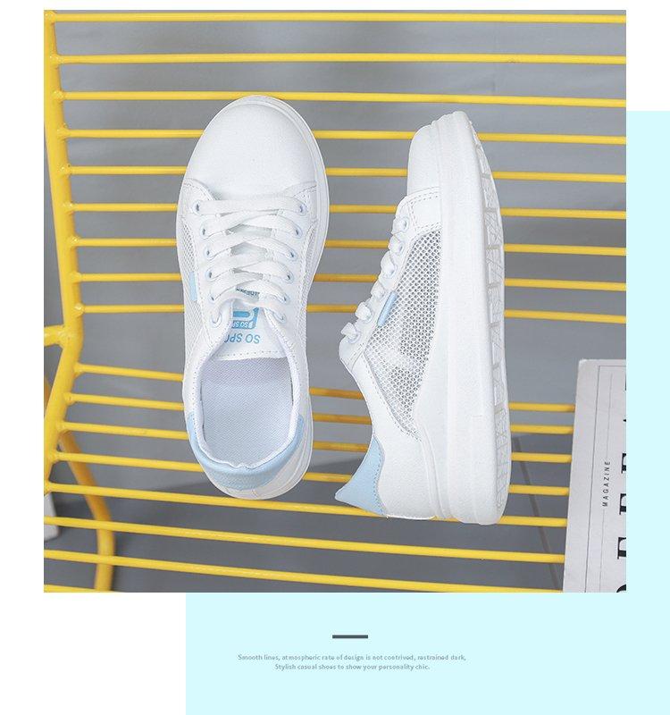 Women Shoes 2024 White Platform Wedge Sneakers High Heel Sneakers Shoes Women Casual Mesh Breathable Shoes Zapatillas Mujer Wer4