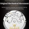 OLEVS Markenuhren, automatische mechanische Uhr, Business-Freizeit, hohle Herrenuhr, Herrenuhr, modisch