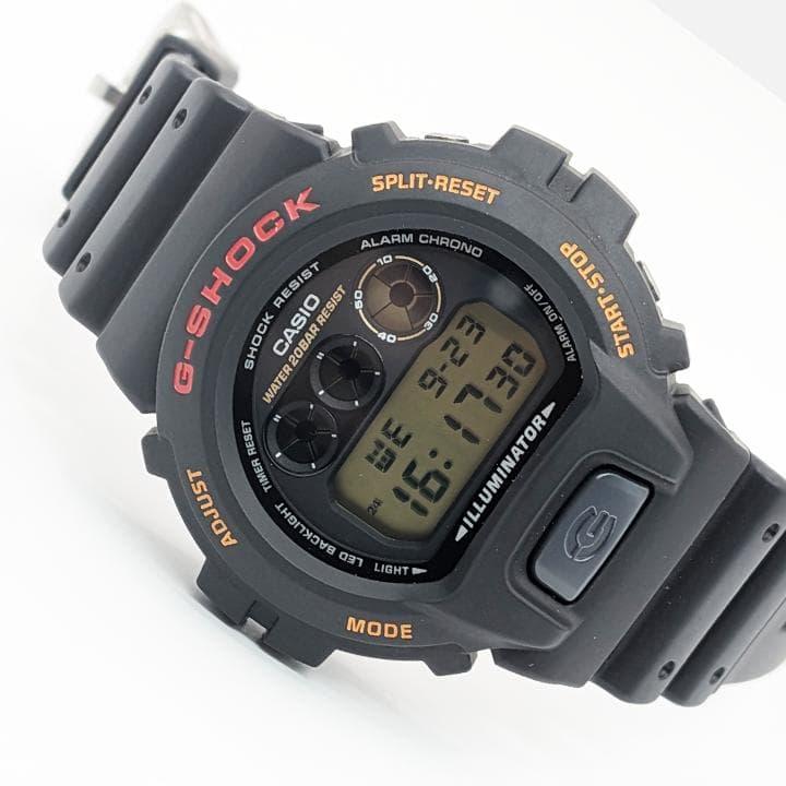 Used Casio G-SHOCK Toughness DIGITAL Black DW-6900UB