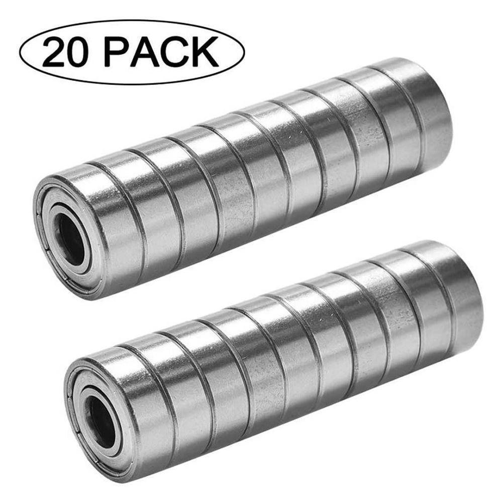 10-20pcs Ball Bearings 608ZZ 685ZZ 688ZZ 608RS Deep Groove Miniature Bearings For Skateboard Scooter 3D Printers Bearings