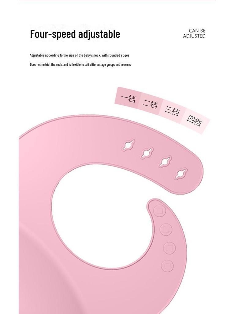 Kids' Silicone Tableware Set: Shatter-Resistant Plate, Bowl, Fork, Spoon, Bib (5-Piece)