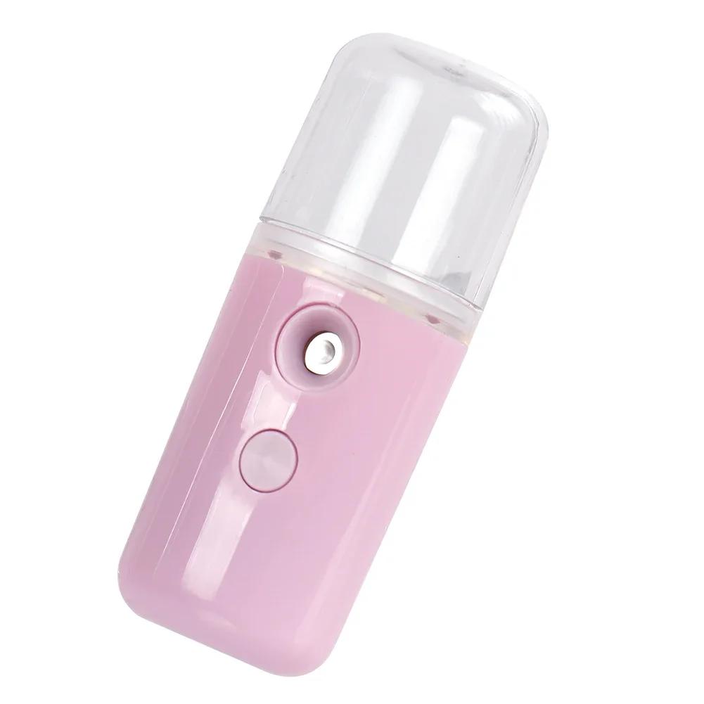 Car Air Humidifier 30ml Mini Nano Facial Sprayer USB Nebulizer Purifier Aromatherapy Essential Oil Diffuser Water Replenishment