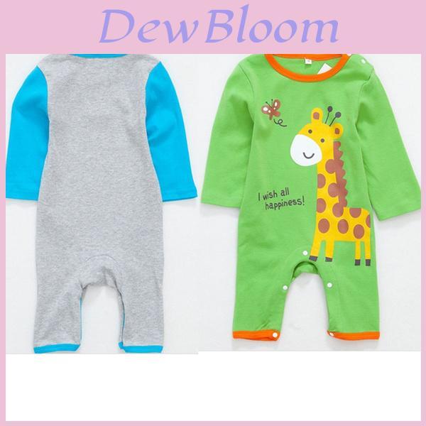 Adorable 2018 Infant Baby Girl Boys Cartoon Romper Jumpsuit Bodysuit Outfit 0-18m