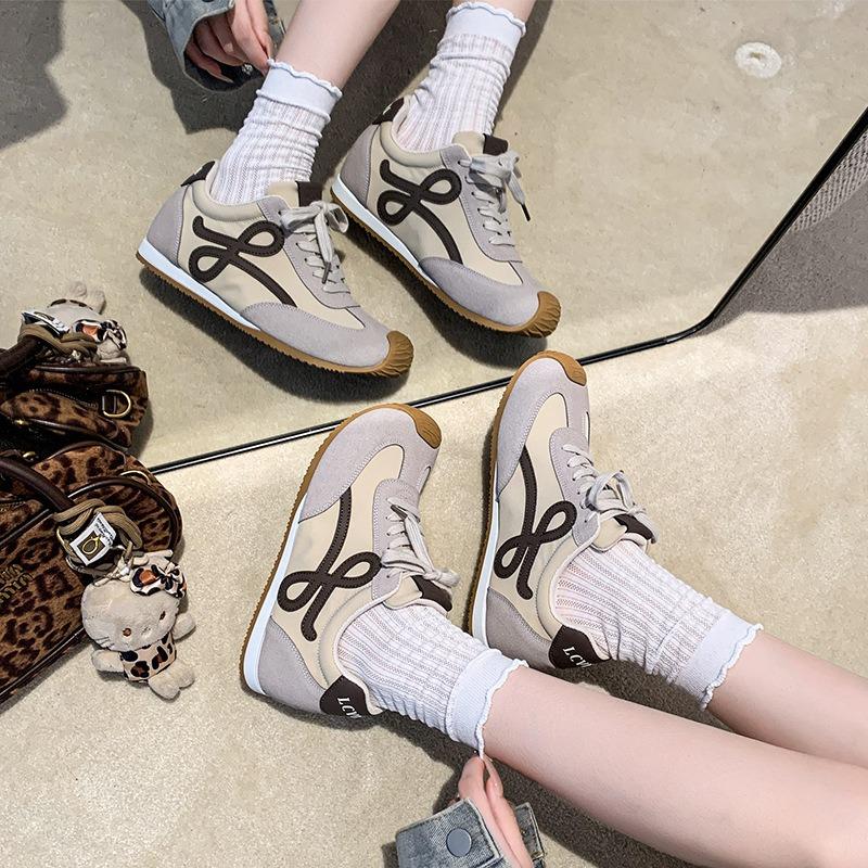 Retro Women's Autumn New Inner Height Increase Leisure Sports Student Little White Women's Shoes