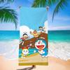 Cute Cartoon Character Printed Microfiber Beach Towel Quick Dry Soft Bath Towel For Kids Swimming