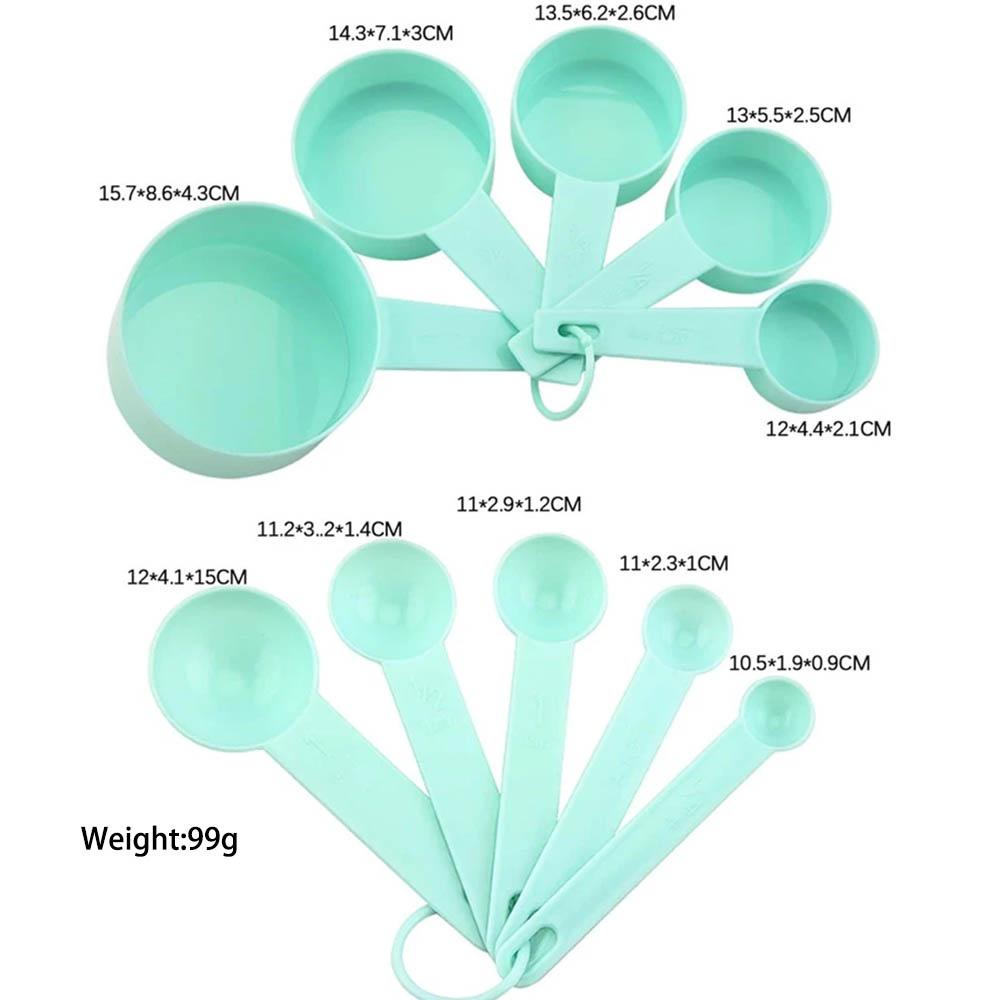 Stackable Measuring Cups Set Spoons Set Nesting Measure Cups for Measuring Dry and Liquid Ingredients Kitchen Gadgets