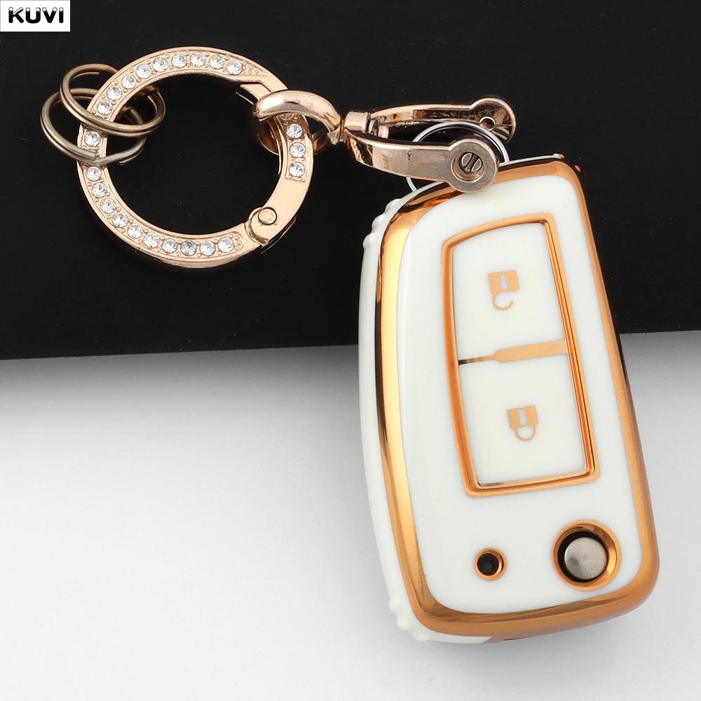 Tpu Auto Flip Key Fob Cover Case Housing Remote Fit For Nissan Qashqai X-Trail Juke J11 Murano Tiida Altima Maxima Livina Nismo Auto Accessories