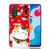 Lucky Cat Maneki Neko Japanese Phone Case For Xiaomi Redmi Note 13 14 15 Pro Plus 12S 12 14S 11S 11E 10 10S 11 11T 5G 4G Cover C