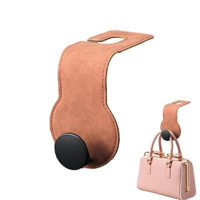 Universal Headrest Car Seat Purse Hanger for Headrest Soft Hooks with 20Kg Bearing Load Storage Organizer for Clothes Carry Bags