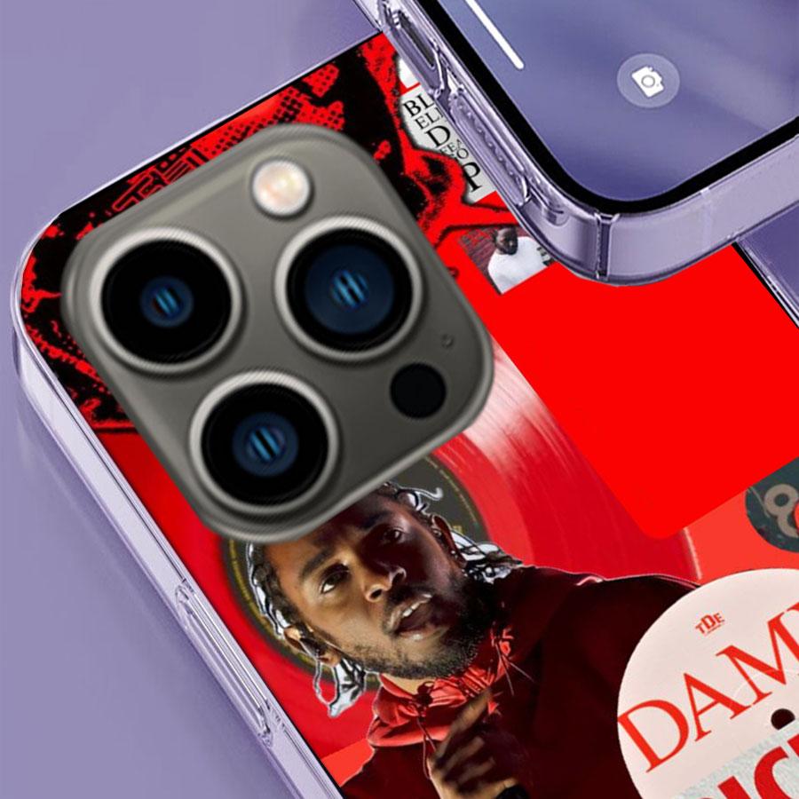 Kendrick Lamar DAMN Phone Case For Iphone 17 Air 15 Pro 14 Plus 16 Pro Max 12 13 Mini 11 16E X XS Cover Cute Fundas