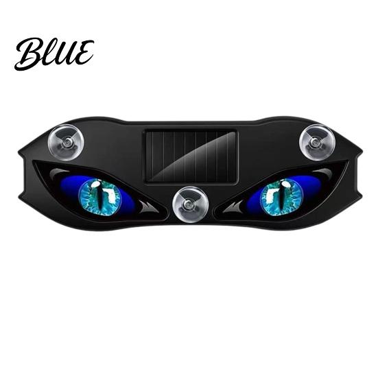 Auto Innenraum Ambientebeleuchtung Solare Dämonenauge Auto Fensterlicht Wasserdicht Kabellos Dynamisches Warnzeichen mit Saugnapf Neon Stil Nachtlampe Becher USB