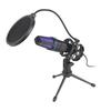 RGB Professionelles Mikrofon USB Mikrofon Kondensator Kabel Gaming Mikrofon für Podcast Aufnahme Studio Streaming Laptop Desktop PC