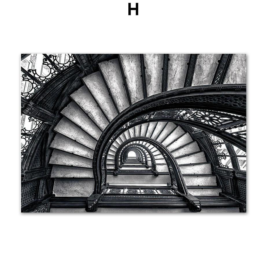 

Чорно-білі настінні картини на полотні Паризька вулична дівчина Фото скандинавських плакатів і принтів настінні картини для декору вітальні A4 21x30cm No Frame