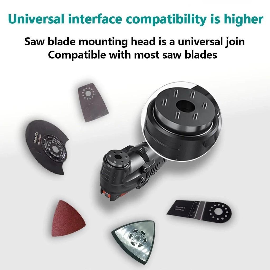 Brushless Electric Oscillating Variable Speed Trimmer Saw Renovation Power Machine Multi-function Tool