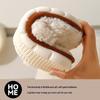 Winter 2023 Women's Plush Cotton Slippers: Cozy Velvet-Lined, Thick-Soled Comfort for Indoors