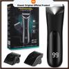 Hair Cutting Machine Beard Trimmer Electric Shaver for Men Intimate Areas Hair Shaving Machine Safety Razor Clipper LED Light